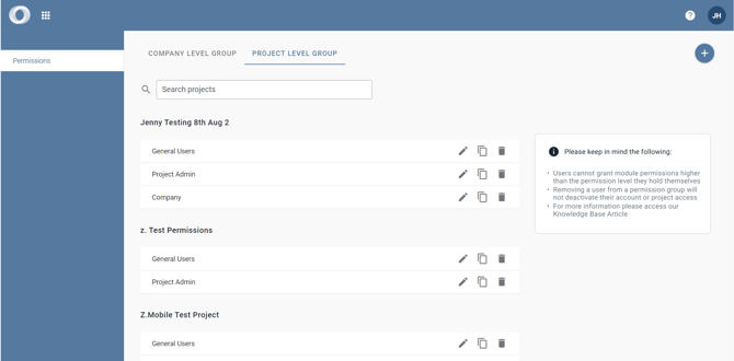 Project Permissions-2
